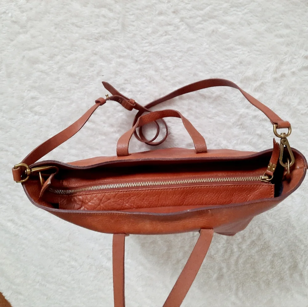 Madewell The Zip Top Transport Bag - Picture 10 of 15